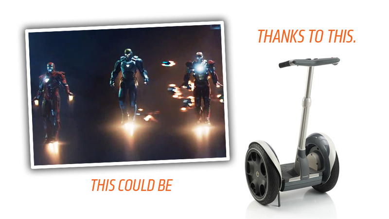 Illustration for article titled Engineering Professor: Rocket Boots Are Possible Thanks To The Segway